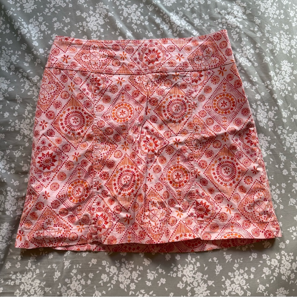 White Stag Pink A-Line Mini Skirt for Casual Wear